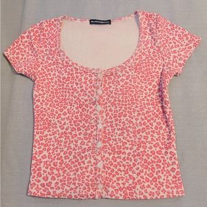 Brandy Leopard Top